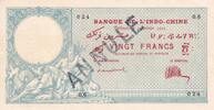 Djibouti 20 francs 20 Francs - 03-01-1921 - Spécimen - Annulé - Série O.6 -