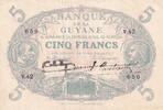 Guyane Française 5 francs 5 Francs - 1922-1947- Série V.42 -