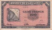 Guyane Française 100 francs 100 Francs - 1942 - Série AF5 -