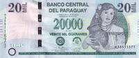 Paraguay 20000 guaranies 20000 Guaranies - 2017 - La femme Paraguayenne -
