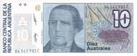 Argentine 10 australes 1987-1989 10 Australes - Santiago Derqui - 1987-1... 1,00 EUR  + 7,00 EUR frais d'envoi