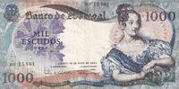 Portugal 1000 escudos 1967 1000 Escudos - Maria II - 19-05-1967 - S&eacute;rie ... 23,00 EUR  + 7,00 EUR frais d'envoi