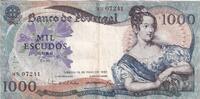 Portugal 1000 escudos 1967 1000 Escudos - Maria II - 19-05-1967 - S&eacute;rie ... 23,00 EUR  + 7,00 EUR frais d'envoi