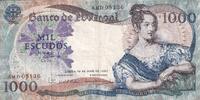 Portugal 1000 escudos 1967 1000 Escudos - Maria II - 19-05-1967 - S&eacute;rie ... 23,00 EUR  + 7,00 EUR frais d'envoi