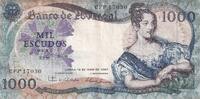 Portugal 1000 escudos 1967 1000 Escudos - Maria II - 19-05-1967 - S&eacute;rie ... 23,00 EUR  + 7,00 EUR frais d'envoi