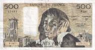 France 500 francs 500 Francs - Pascal - 02-06-1983 - Série P.187 -