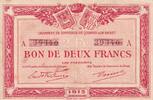 France 2 francs Deux Francs - Chambres de Commerce de Quimper et de Brest - 1915 - Série A -