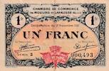 France 1 franc 1 Franc - Chambre de Commerce de Moulins et Lapalisse - 1921 - Série 2 -