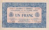 France 50 centimes 1 Franc - Chambres de Commerce d'Alençon et de Flers, Orne - 1915 - Série 2-Q-1 -