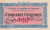 France 50 centimes 1916 50 Centimes - Chambre de Commerce de Grenoble - ... 40,00 EUR  + 7,00 EUR frais d'envoi