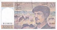 France 20 francs 1990 20 Francs - Debussy - 1990 - B.031 II / VZ 60,00 EUR  + 7,00 EUR frais d'envoi