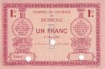France 1 franc 1915 1 Franc - Chambre de Commerce de B&eacute;thune - 4 Octobre... 40,00 EUR  + 7,00 EUR frais d'envoi