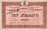 France 50 centimes 1914 50 Centimes - Chambre de Commerce de Carcassonne... 30,00 EUR  + 7,00 EUR frais d'envoi