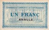 France 1 franc 1917 1 Franc - Chambre de Commerce de Carcassonne - 30-04... 40,00 EUR  + 7,00 EUR frais d'envoi