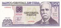 Cuba 50 pesos 2025 50 Pesos - Calixto Garc&iacute;a I&ntilde;iguez - 2025 I / ST 8,00 EUR  + 7,00 EUR frais d'envoi
