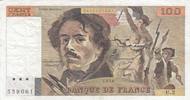 France 100 francs 100 Francs Delacroix 1978 - Série U.2 -