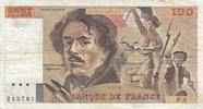 France 100 francs 100 Francs Delacroix 1978 - Série P.3 -