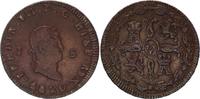 Espagne 8 maravedis 8 Maravedis Ferdinand VII - Armoiries - 1820 -