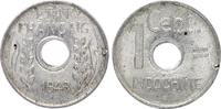 Indo-Chine Fr. 1 cent 1 Centime - Etat Francais - 1943 -