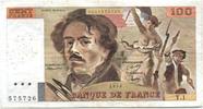 France 100 francs 100 Francs Delacroix - 1978 Série Y.1 - Non Hachuré - TB+ -