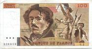 France 100 francs 100 Francs Delacroix - 1978 Série G.2 - Non Hachuré - TB + -