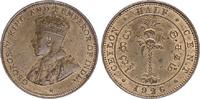Ceylan 1/2 cent 1/2 Cent Georges V - 1926 - SUP + - KM.106 -