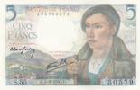 France 5 francs 5 Francs Berger - 05-08-1943 - Série S.55 - Neuf -
