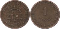 Inde Portugaise 1 tenga 1 Tenga Armoiries -