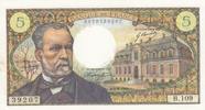 France 5 francs 5 Francs Pasteur - 04-09-1969 Série B.109 - SPL -