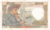 France 50 francs 50 Francs Jacques Coeur - 15-05-1941 Série C.85 - TTB -