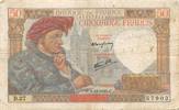 France 50 francs 50 Francs Jacques Coeur - 05-12-1940 Série D.27 - PTTB -
