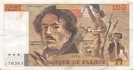 France 100 francs 100 Francs Delacroix - 1978 Série H.4 - Hachuré - TTB -