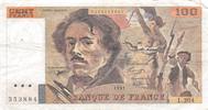 France 100 francs 100 Francs Delacroix - 1991 Série L.204 - TTB -