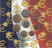 Coffret BU France 2004 - 8 monnaies en euro NEUF