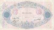France 500 francs 500 Francs Rose et Bleu - 25-06-1936 Série S.2323 - TB + -