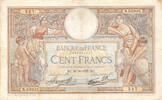 France 100 francs 100 Francs Luc Olivier Merson - 21-10-1937 Série N.55935 - TTB -