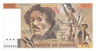 France 100 francs 100 Francs Delacroix - 1986 Série K.104 - SPL -