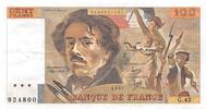 France 100 francs 100 Francs Delacroix - 1981 Série G.45 - SUP -