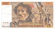 France 100 francs 100 Francs Delacroix - 1981 Série D.45 - SUP -