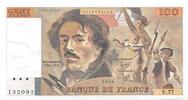 France 100 francs 100 Francs Delacroix - 1984 Série V.77 - SUP -