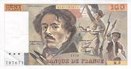 France 100 francs 100 Francs Delacroix - 1978 Série M.3 - PSUP -