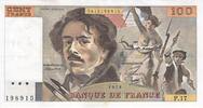 France 100 francs 100 Francs Delacroix - 1979 Série P.17 - TTB+ -