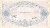 France 500 francs 500 Francs Rose et Bleu - 28-12-1939 Série N.3918 - TB -