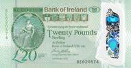 Irlande du Nord 20 pounds 20 Pounds - Distillerie Bushmills - Polymer 2017 (2019) - P.NEW -