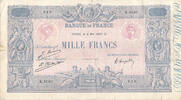 France 1000 francs 1000 Francs Rose et Bleu - 08-05-1926 - Série K.2340 - TTB -