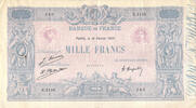 France 1000 francs 1000 Francs Rose et Bleu - 18-02-1926 - Série E.2158 - TTB -