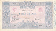 France 1000 francs 1000 Francs Rose et Bleu - 14-01-1925 - Série E.1827 - PTTB -
