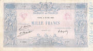 France 1000 francs 1000 Francs Rose et Bleu - 20-05-1925 - Série C.1934 - PTTB -