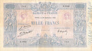 France 1000 francs 1000 Francs Rose et Bleu - 30-09-1925 - Série R.2043 - TTB -