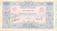 France 1000 francs 1000 Francs Rose et Bleu - 20-01-1926 - Série S.2133 - TTB -